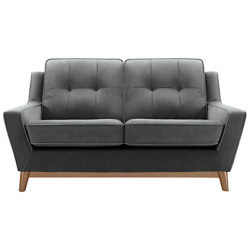 G Plan Vintage The Fifty Three Small 2 Seater Sofa Velvet Smoke